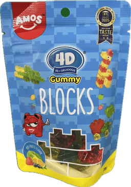 Amos gummy 72g*36 Block view 1